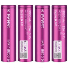 Load image into Gallery viewer, Efest 18650 Flat Top Battery - Purple Series 2-pack