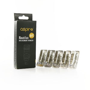 Aspire Nautilus BVC Replacement Coils - 5 Pack Good Vapes Dallas Aspire Nautilus BVC Replacement Coils - 5 Pack Good Vapes Dallas